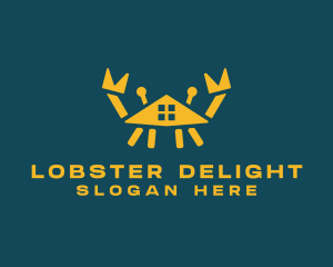 Seafood Crab Restaurant logo design