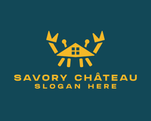 Seafood Crab House logo design