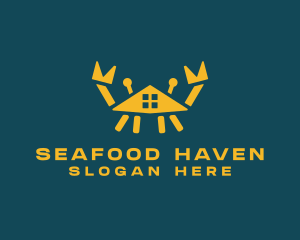 Seafood Crab Restaurant logo design