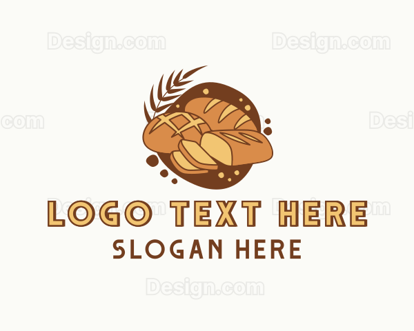 Wheat Bread Bakery Logo