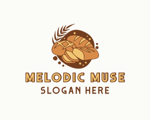 Wheat Bread Bakery Logo