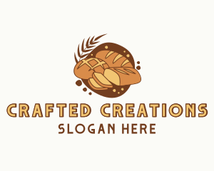 Wheat Bread Bakery logo design