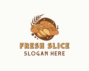 Wheat Bread Bakery logo design