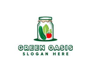 Vegetable Jar Nutrition logo design