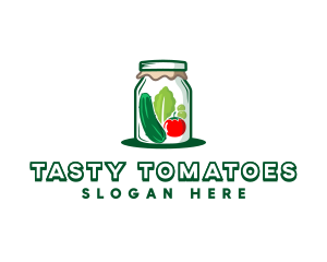 Vegetable Jar Nutrition logo design