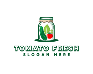 Vegetable Jar Nutrition logo design