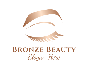 Bronze Female Eye logo