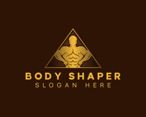 Gym Fitness Masculine Trainer logo design