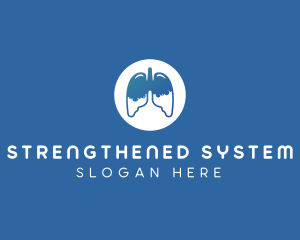 Respiratory Lung Disease logo design