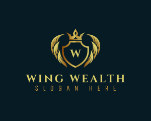 Royal Wing Shield logo design