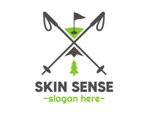 Outdoor Golf Skin Park  logo design