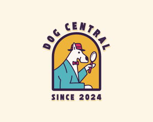 Detective Dog Kennel logo design