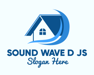 Home Realtor Waves  logo design