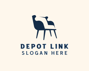 Armchair Furniture Depot logo design