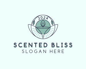 Scented Candle Decoration logo design