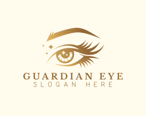 Luxury Eye Beauty logo design