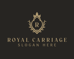 Crown Wreath Hotel logo design