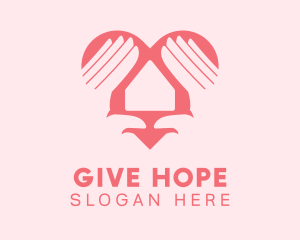 Heart Hand Orphanage logo design