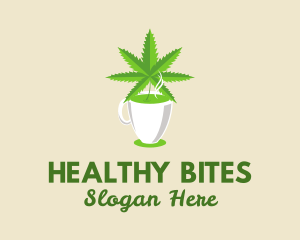 Healthy Herbal Hemp logo design