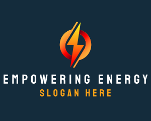 Lightning Bolt Energy logo design