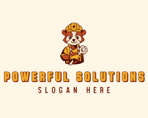 Electrical Mechanic Squirrel logo design