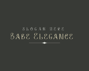 Elegant Whimsical Business logo design