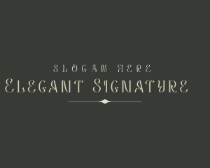 Elegant Whimsical Business logo design