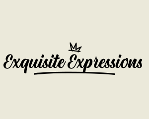 Royal Crown Calligraphy logo
