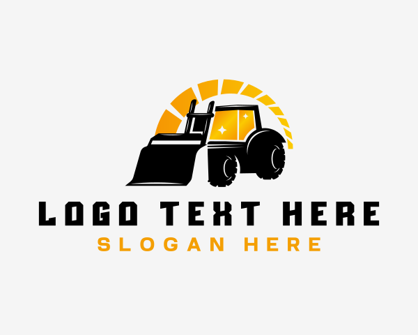 Heavy Equipment logo example 3