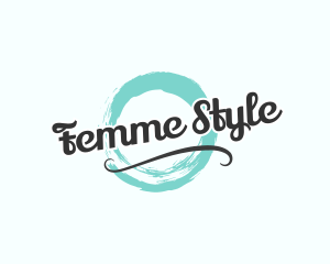 Brush Styling Brand logo design