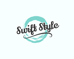 Brush Styling Brand logo design