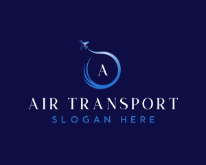 Airplane Airport Pilot logo design