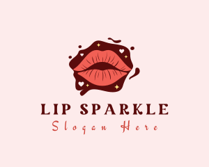 Beauty Lips Cosmetics logo design