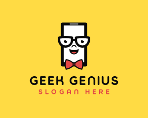 Smartphone Geek Device logo design