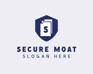 Secure Document Shield  logo design