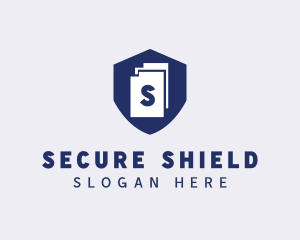 Secure Document Shield  logo design