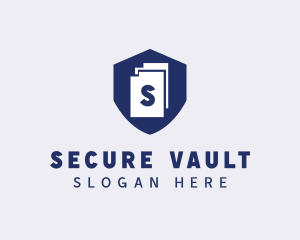 Secure Document Shield  logo design