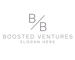 Generic Business Slash logo design