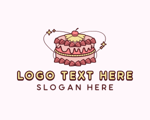 Sweet Cake Dessert logo