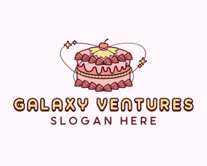 Sweet Cake Dessert logo design