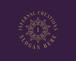 Mandala Floral Luxury Boutique logo design