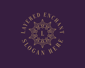 Mandala Floral Luxury Boutique logo design