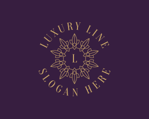 Mandala Floral Luxury Boutique logo design