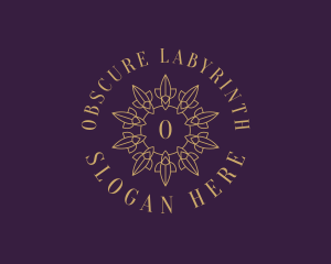 Mandala Floral Luxury Boutique logo design