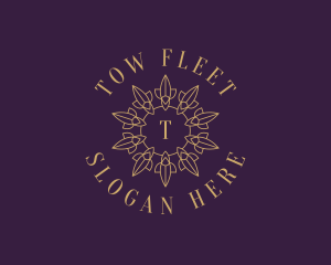 Mandala Floral Luxury Boutique logo design