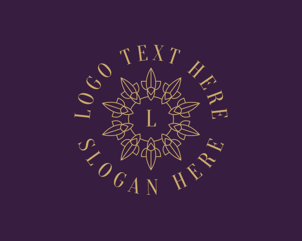 Mandala Floral Luxury Boutique logo