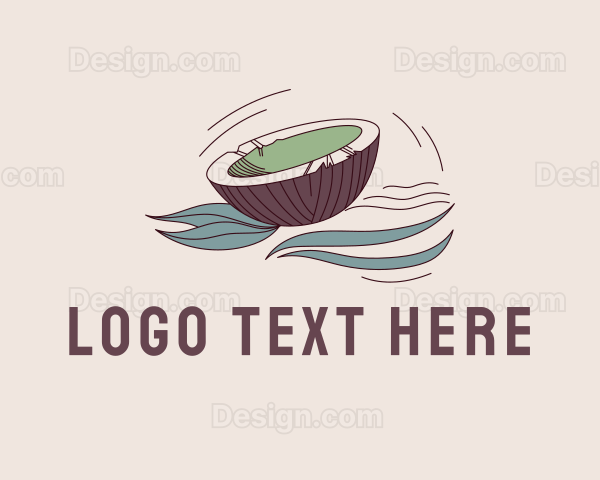 Natural Coconut Banner Logo