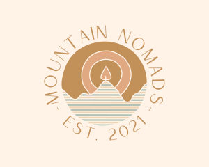 Brown Mountain Candle logo design