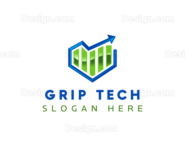 Chart Arrow Graph Logo