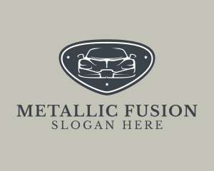 Metallic Car Garage logo design